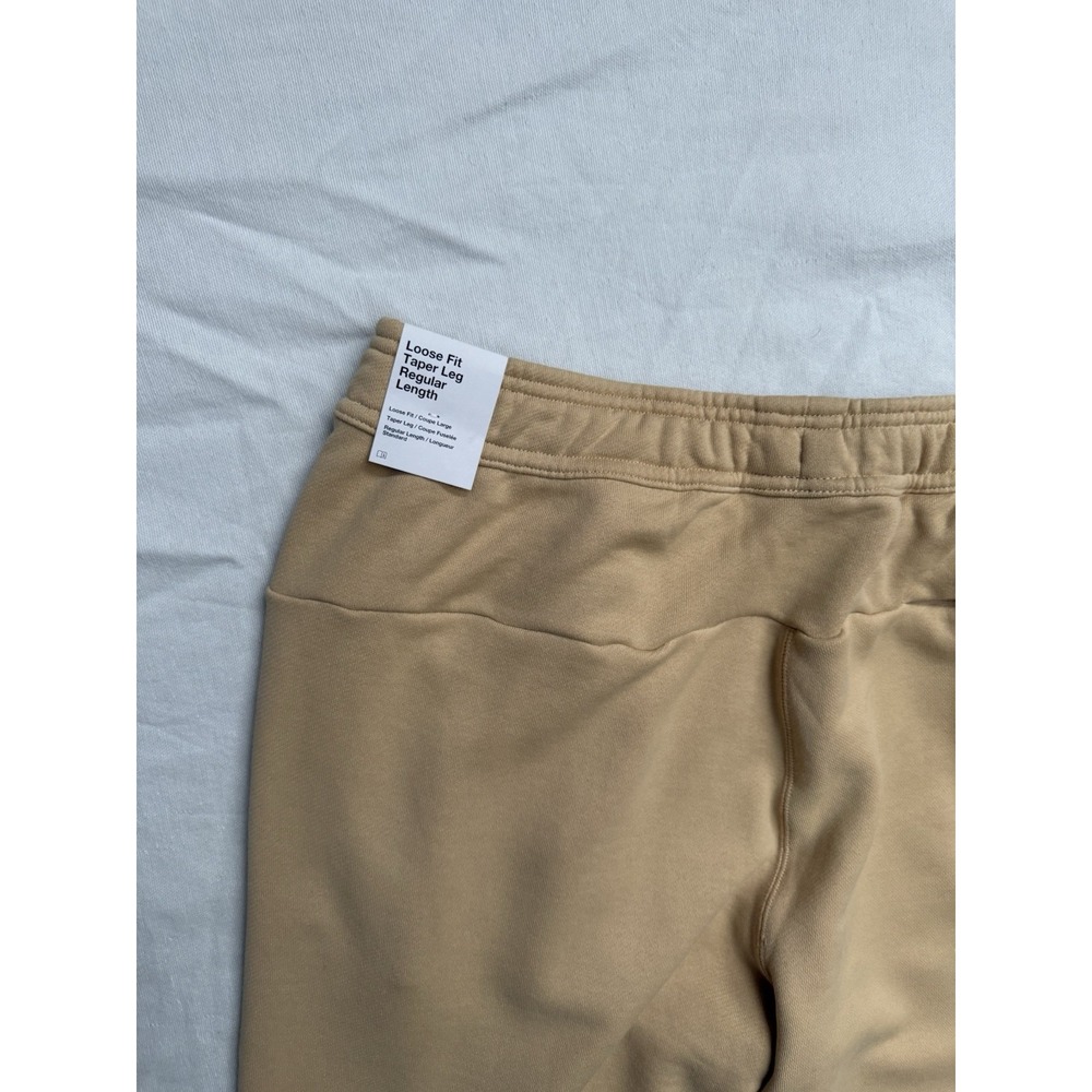New Nike Sweatpants Joggers Beige Men's Size Large DV9845-252 Nike Sweats Men's - Picture 10 of 11